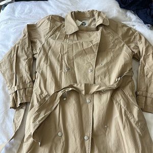 Urban Outfitters Margot Belted Trench Coat
